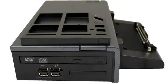 Alt view image 4 of 5 - Genuine HP Notebook Docking Station PA287A 360606-001 374804-001 with Power Adapter HSTNN-IX02