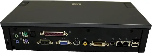 Alt view image 2 of 5 - Genuine HP Notebook Docking Station PA287A 360606-001 374804-001 with Power Adapter HSTNN-IX02