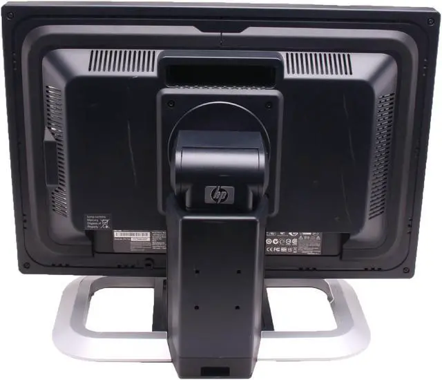 Alt view image 4 of 7 - HP L2045w 20" Widescreen LCD Monitor w/ USB Hub + Power Cord: 1680 x 1050 DVI-D/VGA Crystal clear display!
