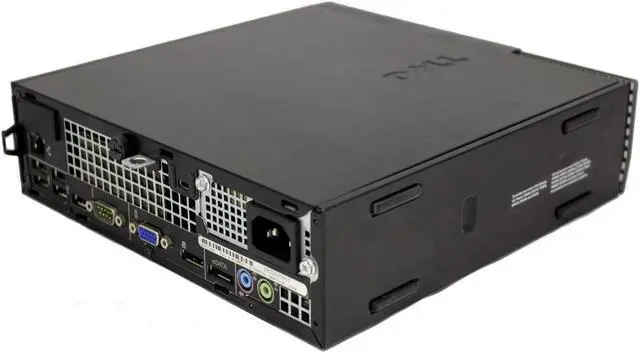 Alt view image 3 of 7 - Dell OptiPlex 780 USFF Desktop Intel Core 2 Duo E8400 3.0GHz  4GB DDR3 RAM 250GB HD DVD-RW WiFi Bluetooth Microsoft Windows 7 Professional 64-Bit