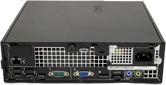 Alt view image 6 of 7 - Dell OptiPlex 780 USFF Desktop Intel Core 2 Duo E8400 3.0GHz  4GB DDR3 RAM 250GB HD DVD-RW WiFi Bluetooth Microsoft Windows 7 Professional 64-Bit