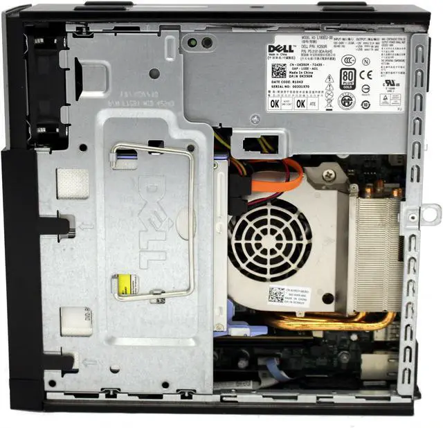 Alt view image 7 of 7 - Dell OptiPlex 780 USFF Desktop Intel Core 2 Duo E8400 3.0GHz  4GB DDR3 RAM 250GB HD DVD-RW WiFi Bluetooth Microsoft Windows 7 Professional 64-Bit