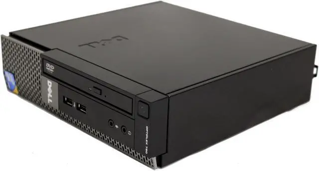 Alt view image 5 of 7 - Dell OptiPlex 780 USFF Desktop Intel Core 2 Duo E8400 3.0GHz  8GB DDR3 RAM 160GB HD DVD-RW WiFi Bluetooth Microsoft Windows 7 Professional 64-Bit