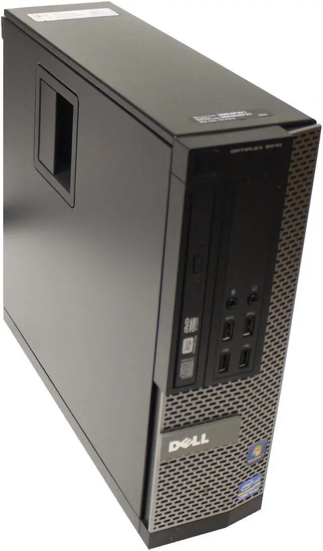 Alt view image 6 of 9 - Dell OptiPlex 9010 SFF Desktop Intel Core i5-3470 3.2GHz 16GB RAM 1TB HD DVD-RW Windows 10 Pro