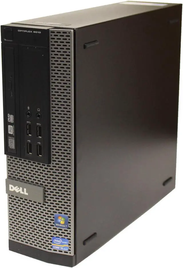 Alt view image 7 of 9 - Dell OptiPlex 9010 SFF Desktop Intel Core i5-3470 3.2GHz 8GB RAM 128 GB SSD DVD-RW Windows 10 Pro