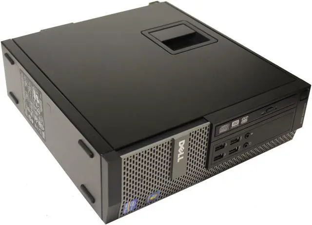 Alt view image 2 of 6 - Dell OptiPlex 7010 SFF Desktop Intel Quad i5-3470s 2.9GHz 16GB DDR3 RAM 256 GB SSD DVD-RW WiFi Windows 10 Pro