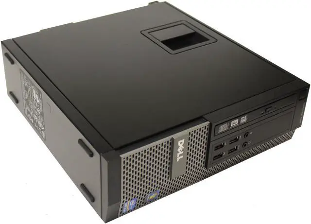Alt view image 2 of 6 - Dell OptiPlex 7010 SFF Desktop Intel Quad i5-3470s 2.9GHz 4GB DDR3 RAM 256 GB SSD DVD-RW WiFi Windows 10 Pro