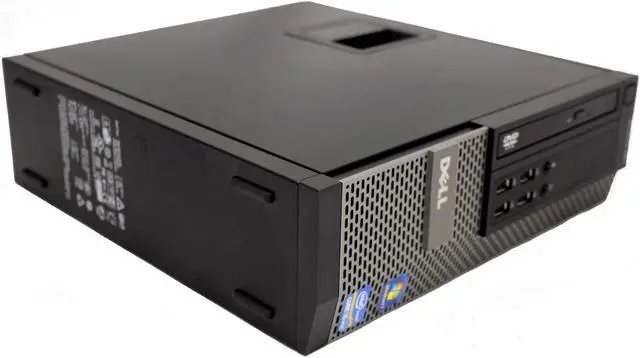 Alt view image 2 of 8 - Dell OptiPlex 990 SFF Desktop Intel Quad-Core i5 CPU 4GB DDR3 1TB HD DVDRW WiFi  Windows 10 Pro