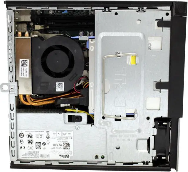 Alt view image 7 of 8 - Dell OptiPlex 990 USFF Desktop Computer Intel Quad-Core i5 CPU 4GB DDR3 RAM 128 GB SSD DVDRW WiFi  Windows 10 Professional 64-Bit