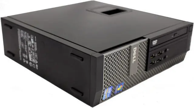 Alt view image 2 of 7 - Dell OptiPlex 990 SFF Desktop Intel Quad-Core i5 CPU 8GB DDR3 128 GB SSD DVDRW WiFi  Windows 10 Pro