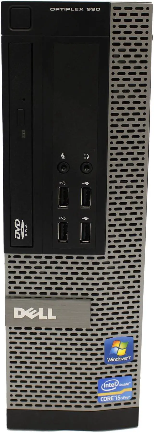 Alt view image 7 of 7 - Dell OptiPlex 990 SFF Desktop Intel Quad-Core i5 CPU 8GB DDR3 256 GB SSD DVDRW WiFi  Windows 10 Pro