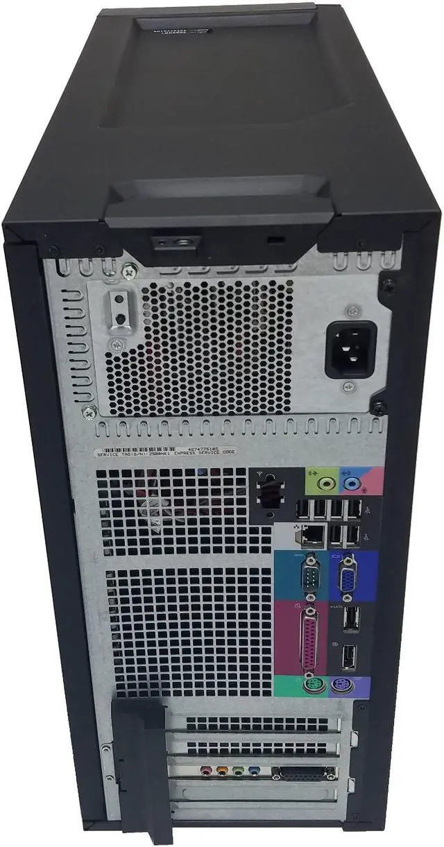 Alt view image 4 of 6 - Dell OptiPlex 960 Tower Core 2 Duo E8400 3.0GHz 4 GB RAM 320 GB HD DVD-RW Windows 10 Professional 64-Bit w/ New PCI 5.1 Channel Surround 3D MIDI Audio Card.