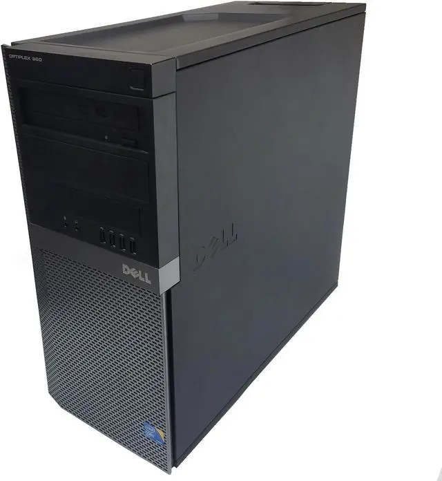 Alt view image 5 of 6 - Dell OptiPlex 960 Tower Core 2 Duo E8400 3.0GHz 8 GB RAM 1TB HD DVD-RW Windows 10 Professional 64-Bit w/ New PCI 5.1 Channel Surround 3D MIDI Audio Card.