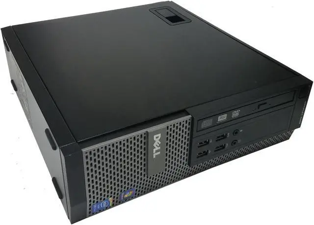 Alt view image 2 of 6 - Dell OptiPlex 9020 SFF Desktop Intel Core i5-4570 3.2GHz 8GB RAM 256 GB SSD DVD-RW Windows 10 Pro