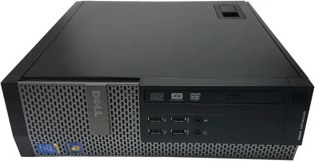 Main image of Dell OptiPlex 9020 SFF Desktop Intel Core i5-4570 3.2GHz 8GB RAM 1TB HD DVD-RW Windows 10 Pro