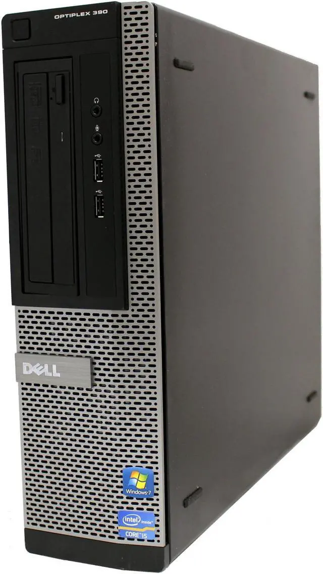 Alt view image 3 of 5 - Dell OptiPlex 390 Desktop Intel Core i3-2100 3.10GHz 8GB RAM 1TB HD DVD-RW Windows 10 64-Bit With HDMI