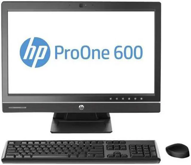 Alt view image 2 of 6 - HP ProOne 600 G1 21.5” LED All-in-One Desktop Intel Quad-Core i5-4570s 2.90Ghz 8GB DDR3 RAM 500 GB Hard Drive DVDRW Webcam Windows 10 Home 64-Bit 1920 x 1080p