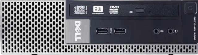 Alt view image 7 of 7 - Dell OptiPlex 9020 USFF All-In-One with a 19" Monitor Desktop 4th Gen Intel Core i5-4570 3.2GHz 8GB RAM 1TB HD DVD-RW Windows 10 Professional 64-Bit