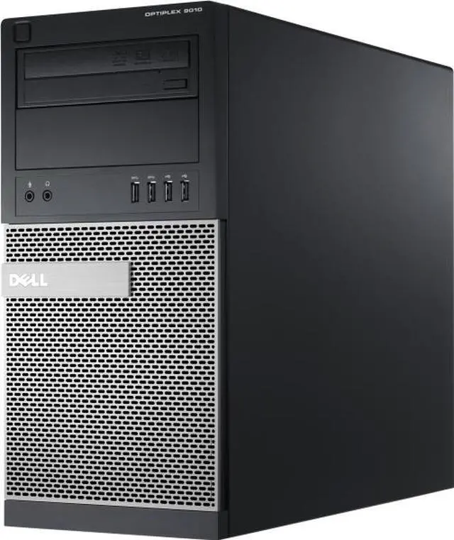 Alt view image 3 of 5 - Dell OptiPlex 9010 Mini Tower Desktop Intel Core i5 8GB RAM 1TB HD DVD-RW Windows 10 Pro