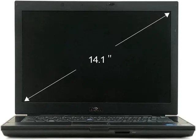 Alt view image 3 of 7 - Dell Latitude E6410 14.1" LED Laptop Intel Dual-Core i5 Mobile CPU 8 GB DDR3 RAM 320GB HD DVD-RW WiFi Bluetooth Microsoft Windows 10 Professional 64-Bit