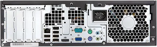 Alt view image 5 of 5 - HP 6200 PRO SFF Desktop Computer Intel Quad-Core i5 CPU 8 GB DDR3 RAM 256GB SSD DVDRW WiFi  Windows 10 Professional 64-Bit