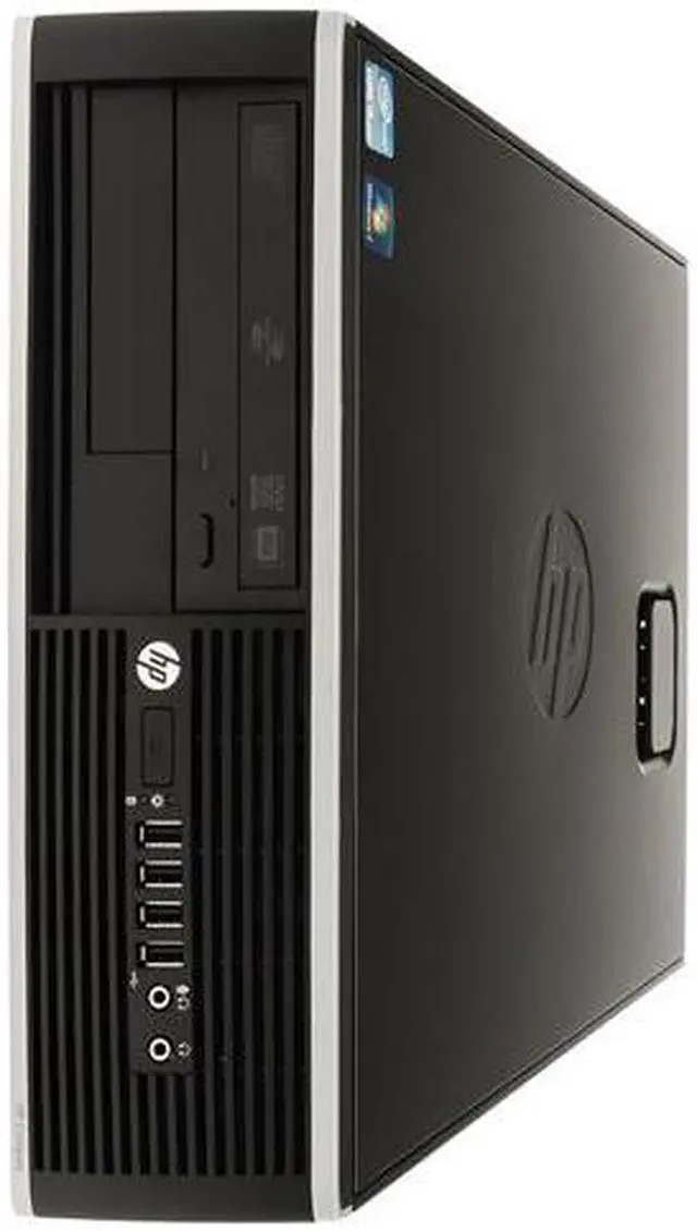 Alt view image 3 of 5 - HP 6200 PRO SFF Desktop Computer Intel Quad-Core i5 CPU 8 GB DDR3 RAM 128 GB SSD DVDRW WiFi  Windows 10 Professional 64-Bit w/ 19" Widescreen LCD Monitor