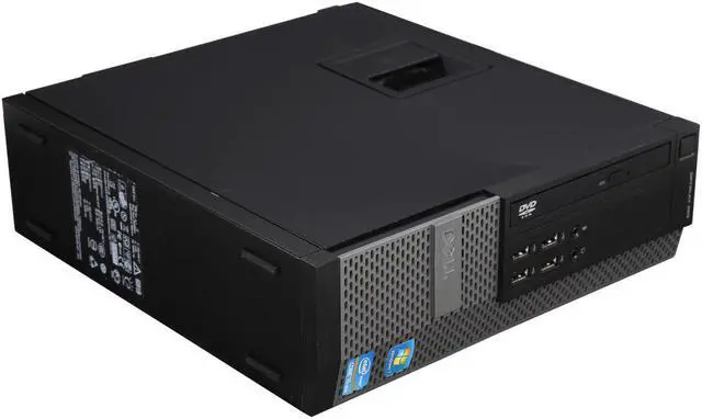 Alt view image 2 of 6 - Dell OptiPlex 790 SFF Desktop PC Intel Quad Core i5 8 GB RAM 1TB HD DVD-RW Windows 10 Professional 64-Bit