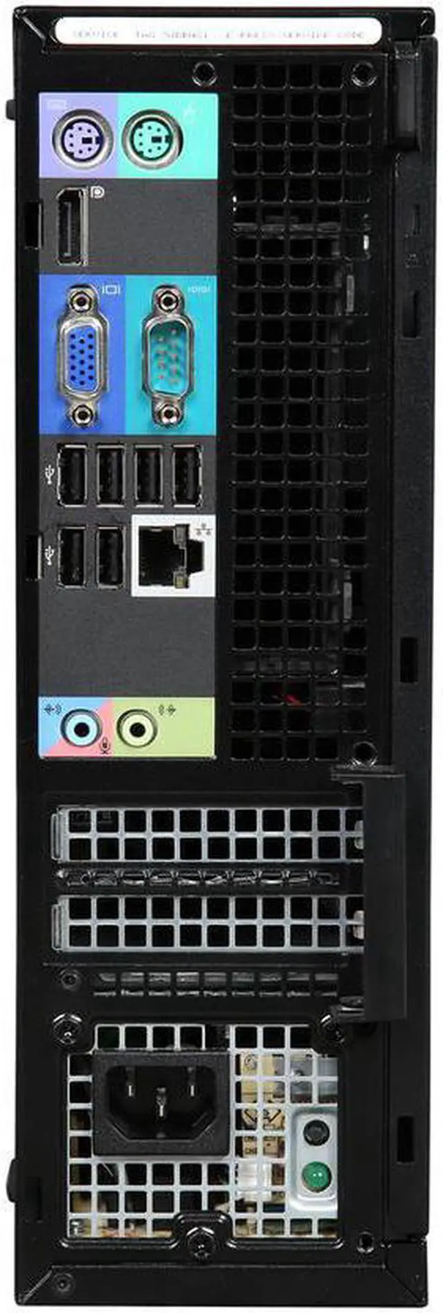Alt view image 4 of 6 - Dell OptiPlex 790 SFF Desktop PC Intel Quad Core i5 8 GB RAM 1TB HD DVD-RW Windows 10 Professional 64-Bit