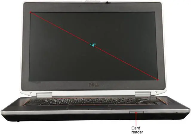 Alt view image 3 of 7 - Dell Latitude E6420 laptop Intel Core i5 2520M (2.50 GHz) 4 GB Memory 320 GB HDD 14.0" Windows 10 HDMI Webcam