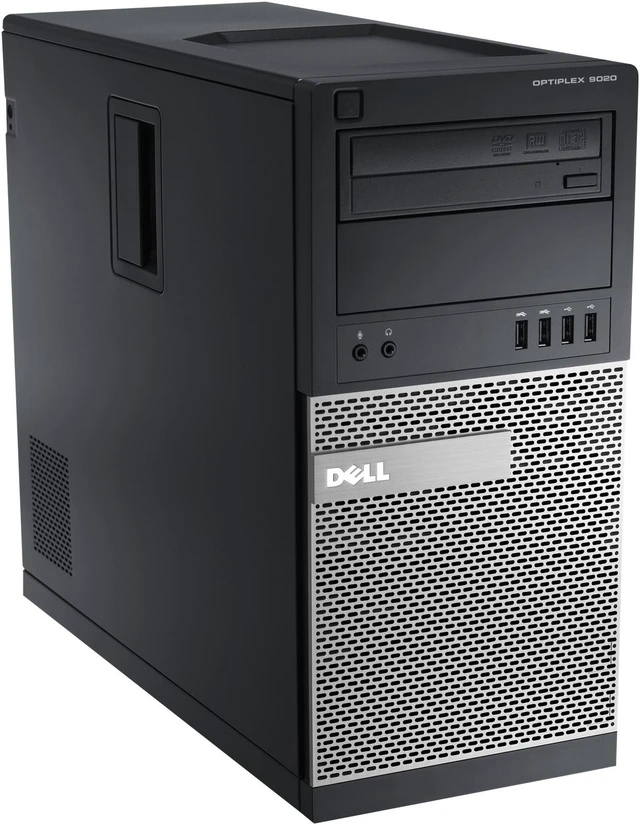 Main image of Dell OptiPlex 9020 Tower 4th Gen Intel Core i5-4570 3.2GHz 32 GB RAM 1TB HD DVD-RW Windows 10 Professional 64-Bit
