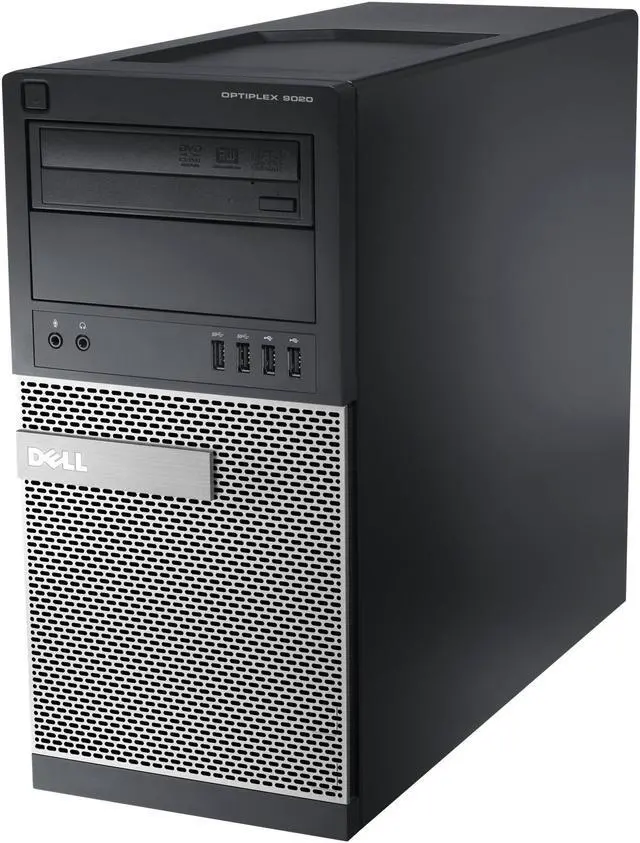 Alt view image 3 of 4 - Dell OptiPlex 9020 Tower 4th Gen Intel Core i7-4770 3.4GHz 8 GB RAM 256 GB SSD + 1TB HD DVD-RW Windows 10 Professional 64-Bit