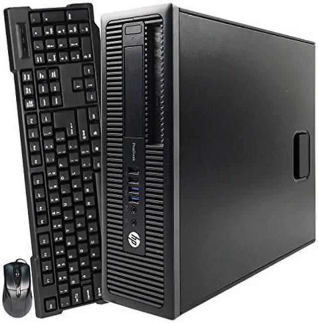 Alt view image 5 of 7 - HP ProDesk 600 G1 SFF Desktop 4th Gen Intel Core i7-4770 3.4GHz 8 GB RAM 256 GB SDD DVD-RW WiFi Windows 10 Professional 64-Bit