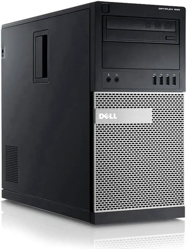 Alt view image 2 of 5 - Dell OptiPlex 990 Mini Tower Intel Core i7-2600 16 GB DDR3 RAM 256 GB SSD + 1TB HD DVD-RW Windows 10 Pro
