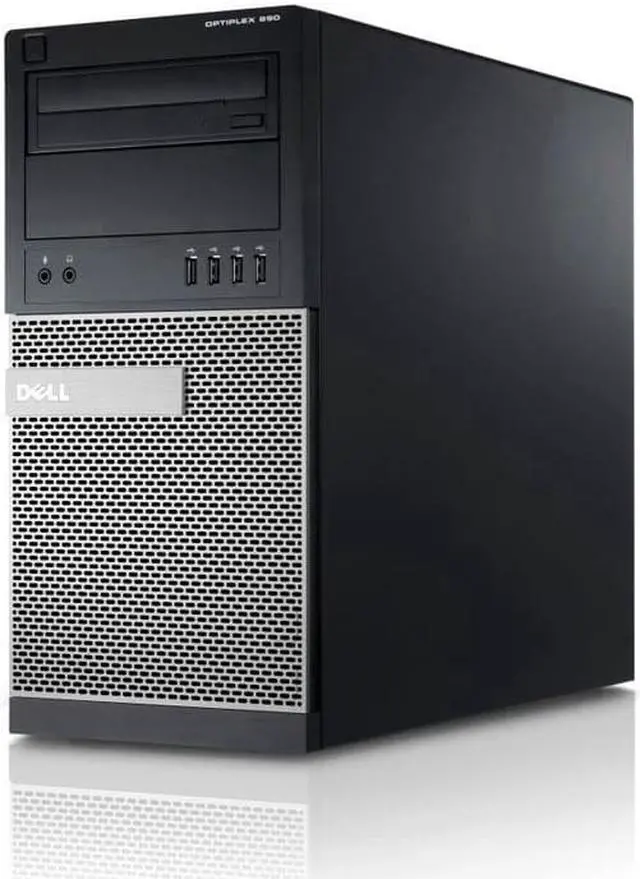 Alt view image 3 of 5 - Dell OptiPlex 990 Mini Tower Intel Core i7-2600 16 GB DDR3 RAM 256 GB SSD + 1TB HD DVD-RW Windows 10 Pro