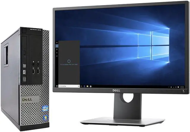 Refurbished: Dell OptiPlex SFF Desktop Intel Core i5-3470