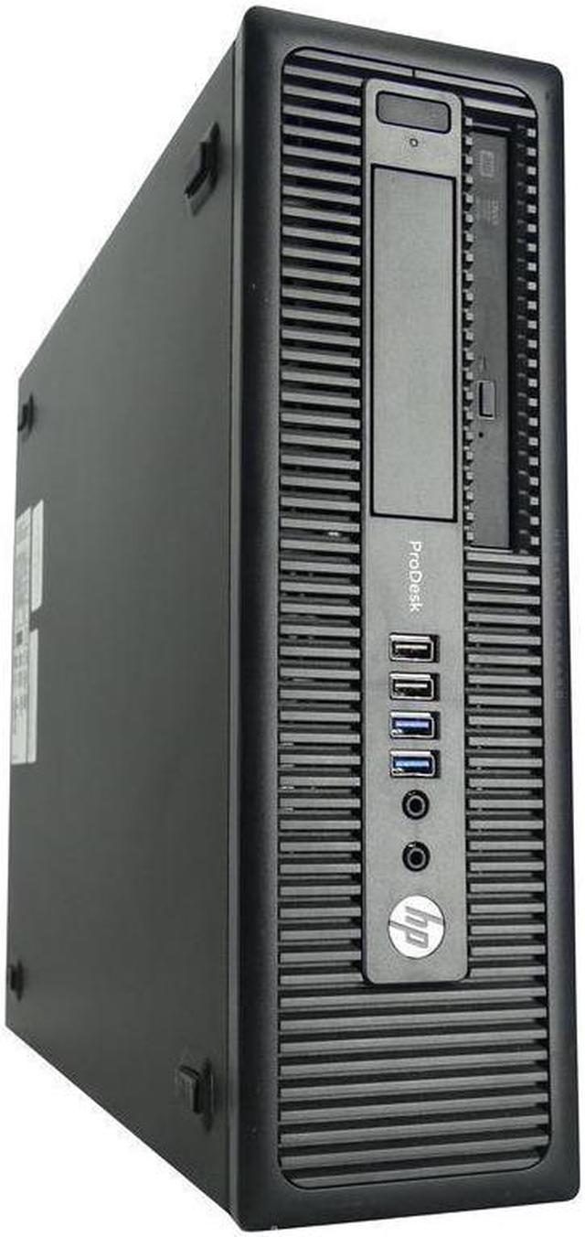 HP ProDesk 600 G1 SFF Desktop 4th Gen Intel Core i7-4770 3.4GHz 8GB RAM 512  GB SSD DVD-RW WiFi Windows 10 Professional 64-Bit