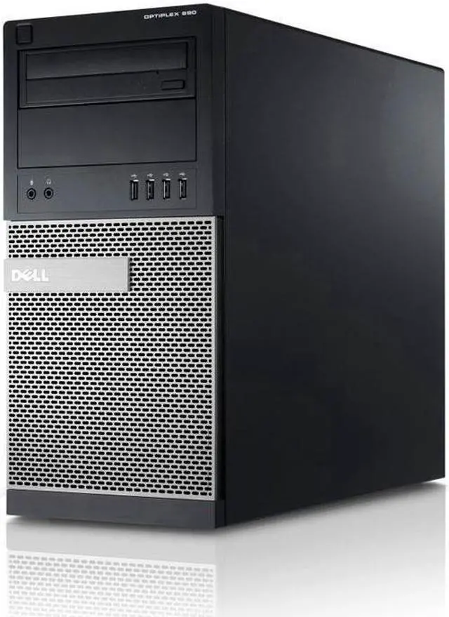 Alt view image 3 of 5 - Dell OptiPlex Mini Tower Intel Quad-Core i5-2400 3.10GHz CPU 4GB DDR3 RAM 128 GB SSD DVDRW WiFi Windows 10 Pro