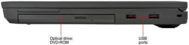 Alt view image 5 of 5 - Lenovo ThinkPad T540P 15.6" LED Notebook Laptop Intel Core 4th Gen i7-4600M  8 GB DDR3 RAM 512 GB SSD DVD-RW Webcam WiFi Bluetooth Windows 10 Professional 64-bit