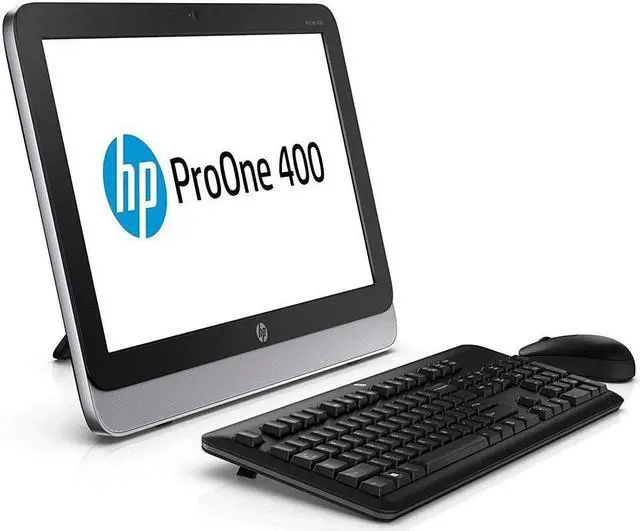 Alt view image 3 of 6 - HP ProOne 400 G1 All-in-One LED 19.5" 1600 x 900 (HD+) Resolution - 4th Gen Intel Core i5-4570T 2.9 GHz 8GB DDR3 RAM 500 HDD DVD-RW Webcam Windows 10 Pro 64-Bit