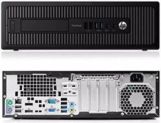 Alt view image 4 of 7 - HP ProDesk 600 G1 SFF Desktop 4th Gen Intel Core i7-4770 3.4GHz 8GB RAM 1TB SSD DVD-RW WiFi Windows 10 Professional 64-Bit