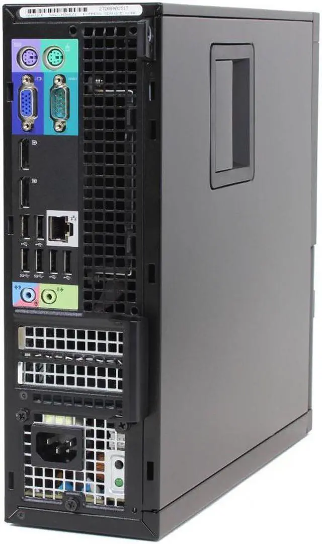 Alt view image 6 of 7 - Dell OptiPlex 7010 SFF All-in-One with Dell 22" 1920 x 1080 Monitor Desktop PC-Intel Core i5-3470 3.2GHz 32GB RAM 256 GB SSD DVD-RW Windows 10 Pro