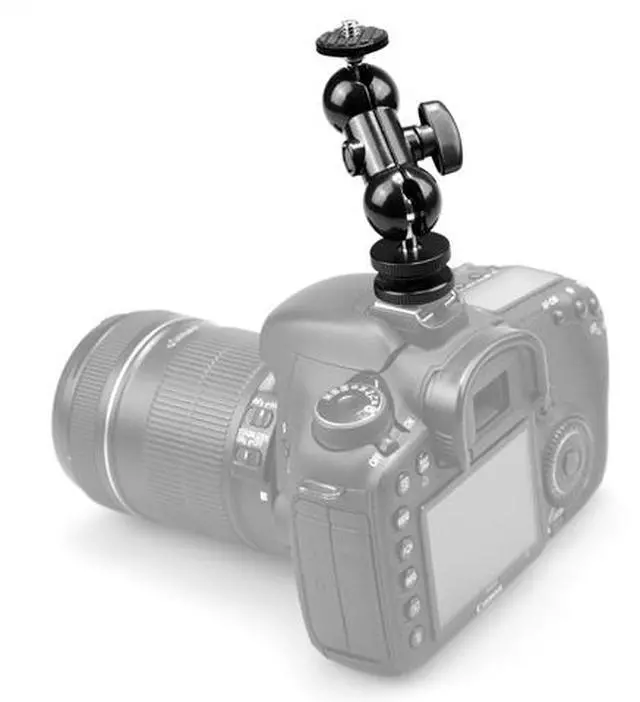 Alt view image 5 of 14 - SMALLRIG Multi-function Double BallHead w/ shoe mount & 1/4" screw 1135