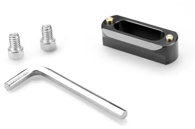 Alt view image 2 of 19 - SMALLRIG DSLR Rigs Quick Release QR Safety Rail 46mm Compatible with RED Epic/Scarlet, Black Magic Camera etc.