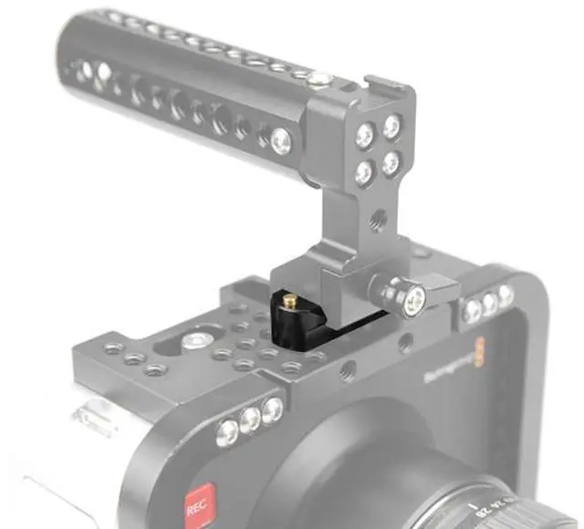 Alt view image 6 of 19 - SMALLRIG DSLR Rigs Quick Release QR Safety Rail 46mm Compatible with RED Epic/Scarlet, Black Magic Camera etc.