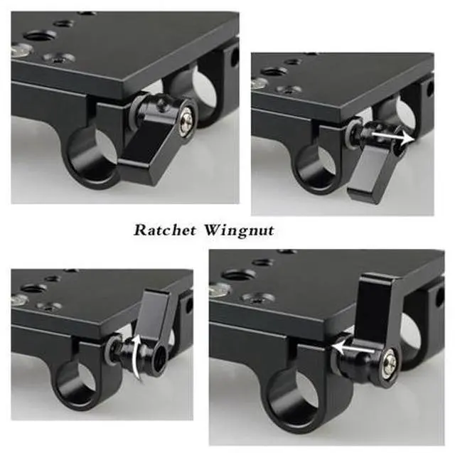 Alt view image 3 of 9 - SMALLRIG DSLR Super lightweight 15mm RailBlock 3 942