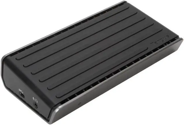 Alt view image 2 of 5 - Targus USB-C Universal Dual Video 4K Laptop Docking Station with Charging Power, Audio, & 4 USB Ports for PC, Mac, & Android (DOCK180USZ)