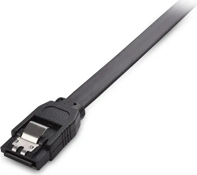 Alt view image 7 of 7 - Cable Matters 3-Pack 90 Degree Right Angle SATA Cable 24 Inches (6.0 Gbps SATA III Cable, SATA Cable for SSD, SATA SSD Cable, SATA 3 Cables) Black