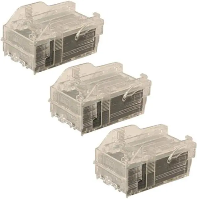 Alt view image 2 of 2 - Kyocera 1903NB0UN0 Model SH-12 Staple Cartridge (3 Pack) for use with Kyocera DF7110, DF790, DF790C, DF791, TASKalfa 3551ci and 5550ci Printers, 5000 Staples Per Cartridge