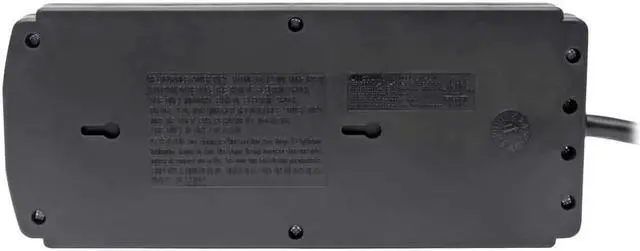 Alt view image 20 of 20 - TRIPP LITE TLP88USBB 8.0 Feet 8 Outlets 1200 Joules Surge Protector