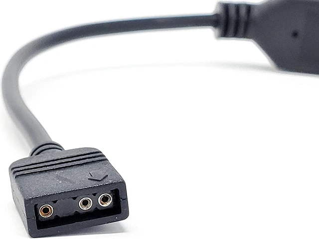 Alt view image 3 of 4 - Micro Connectors Addressable RGB 1 to 4 Splitter Cable - 50cm/ 2 Pack, Model: F04-04ARGB50-2P
